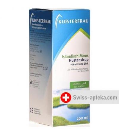 Klosterfrau Islandisch Moos Hustensirup 200мл