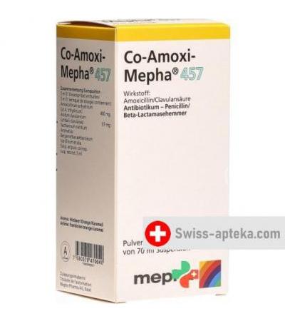 КО Амокси Мефа порошок 457 мг для суспензии 70 мл