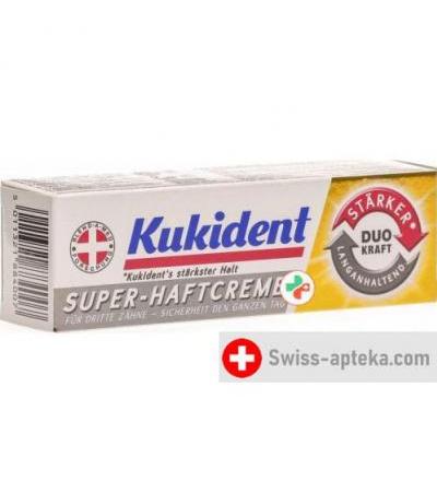 Kukident Super Haftcreme Duo Kraft 40г