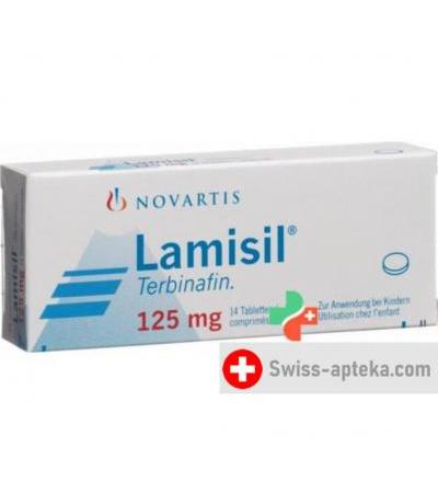 Ламизил 125 мг 14 таблеток
