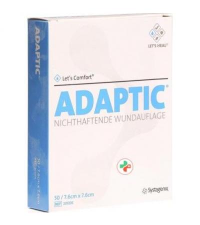 Let’s Comfort Adaptic повязка для ран 7.6x7.6см 50 пакетиков