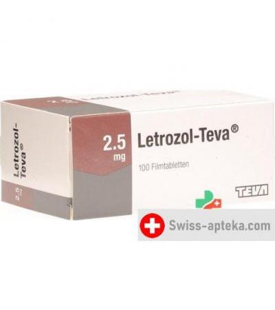 Летрозол Тева 2.5 мг 100 таблеток покрытых оболочкой