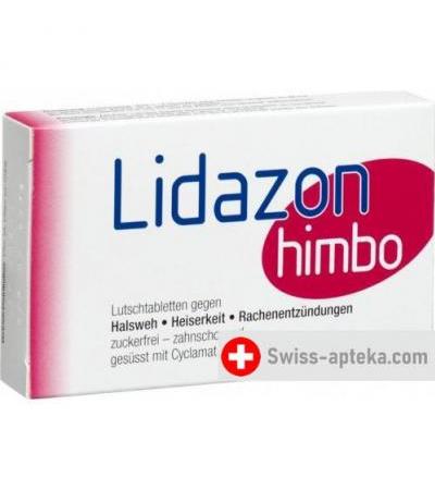 Лидазон малина 24 пастилки