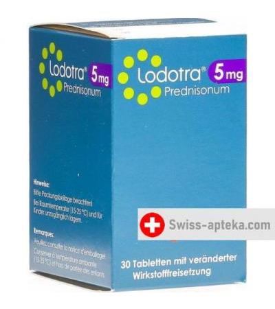 Лодотра 5 мг 30 ретард таблеток