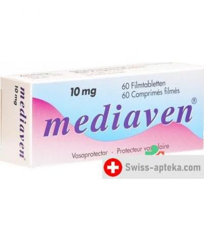Медиавен 10 мг 60 таблеток покрытых оболочкой