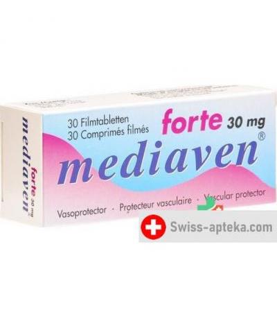 Медиавен Форте 30 мг 30 таблеток покрытых оболочкой