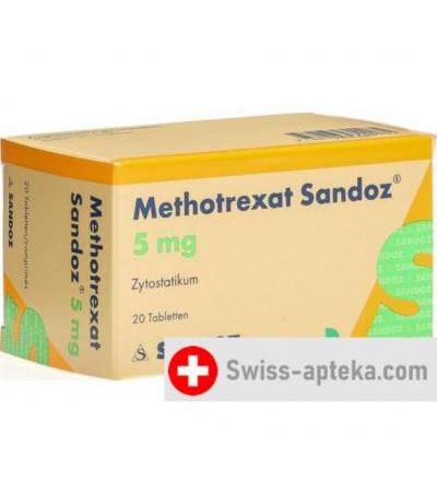 Метотрексат Сандоз 5 мг 20 таблеток