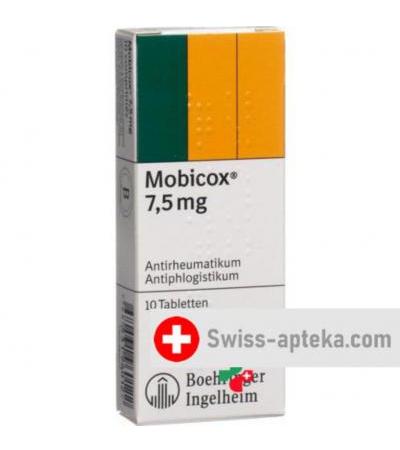 Мобикокс 7.5 мг 10 таблеток