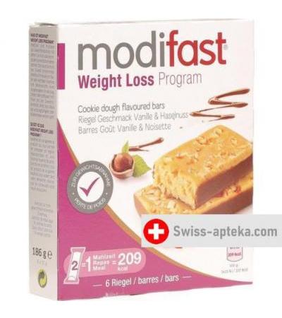 Модифаст программа потери веса батончик ваниль фундук 6x31 грамм