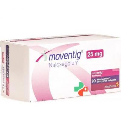 Мовентиг 25 мг 90 таблеток покрытых оболочкой