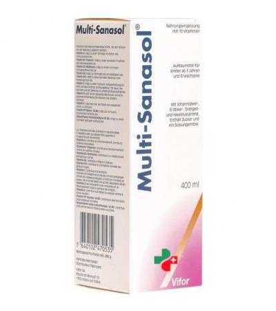 Мульти Санасол новая формула эмульсия 400 мл