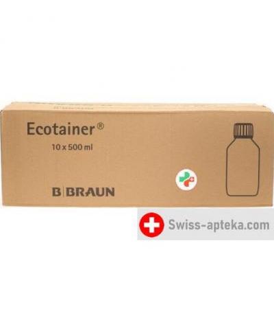 NaCl Braun Spullosung 0.9% West 10 Ecotainer 500