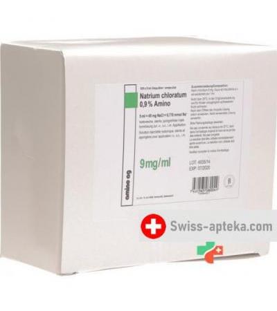 Натрия хлорид Амино 0.9% 100 ампул 5 мл раствор для инъекций