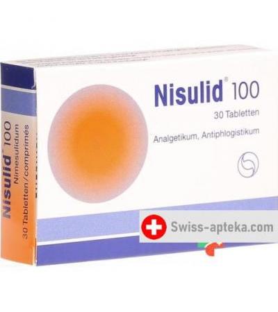 Нисулид 100 мг 30 таблеток