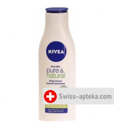 Nivea Pure & Natural Body Milk 250мл