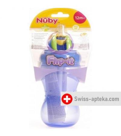 Nuby Flip-It Trinkhalmbecher