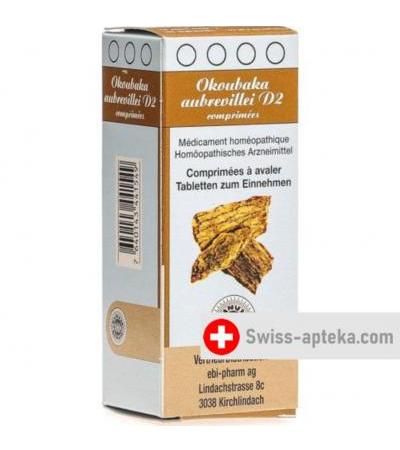 Okoubaka Aubrevillei в таблетках, D 2 80 штук
