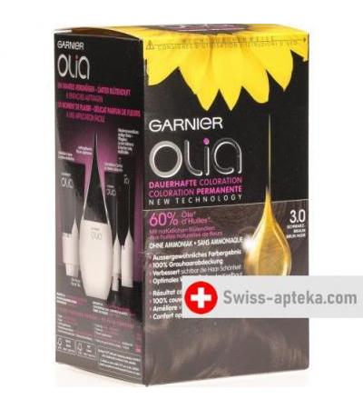 Olia цвет волос 3.0 Schwarzbraun