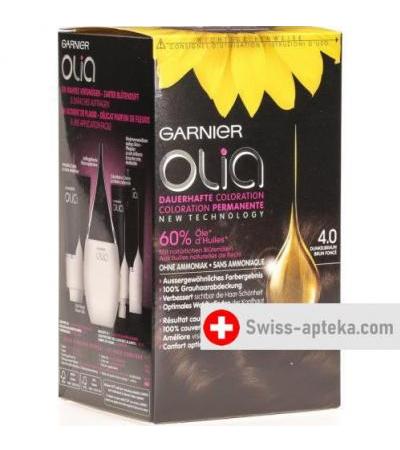 Olia цвет волос 4.0 Dunkelbraun