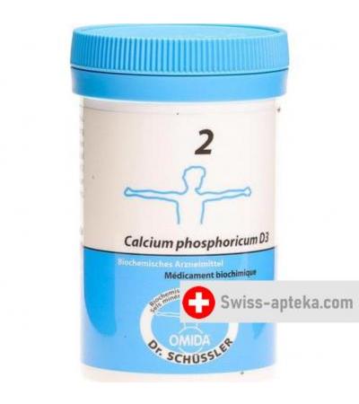 Omida Schussler No2 Calc Phos в таблетках, D 3 100г