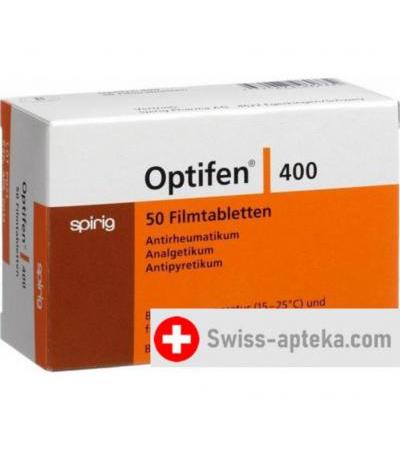 Оптифен 400 мг 50 таблеток покрытых оболочкой