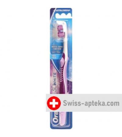 Oral B 3D White зубная щётка 35 Mittel Kurzkopf