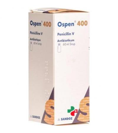 Оспен 400 сироп 60 мл
