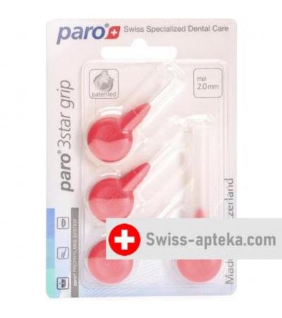 Paro 3Star-Grip 2мм Xxx-Fein Rot Zylin 4 штуки
