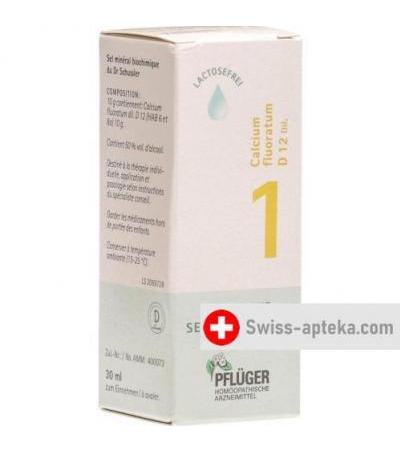 Pflueger Schussler Nr. 1 Calc Fluo капли D 12 30