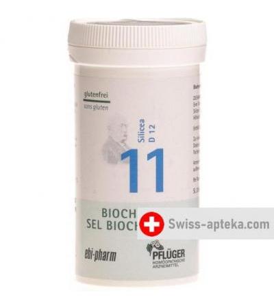 Pflueger Schussler Nr. 11 Silicea в таблетках, D 12 100г