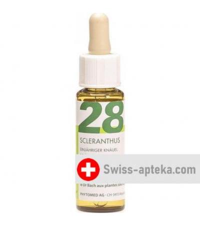 Phytomed Bachbluten No28 Einjaehr Knaeuel бутылка 10мл