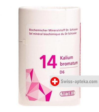 Phytomed Schussler Nr. 14 Kal Brom в таблетках, D 6 100г