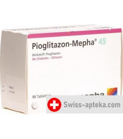 Пиоглитазон Мефа 30 мг 98 таблеток