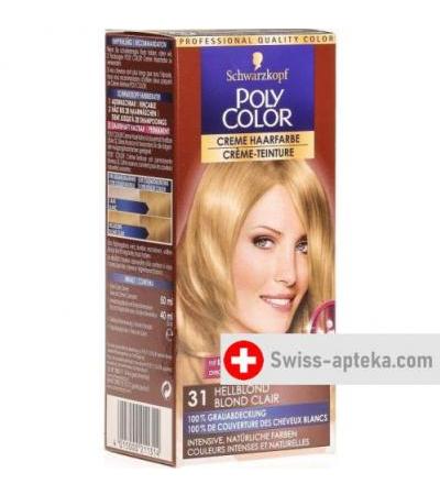 Polycolor крем цвет волос 31 Hellblond 90мл