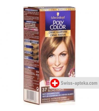 Polycolor крем цвет волос 37 Dunkelblond 90мл
