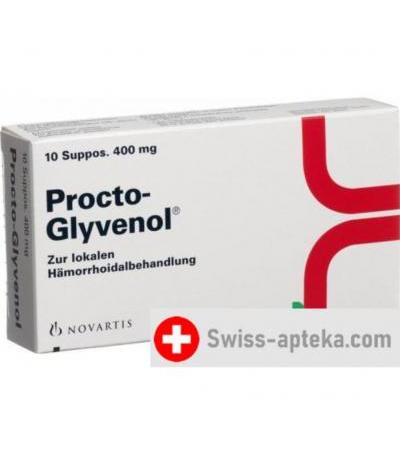 Прокто Гливенол 10 суппозиториев