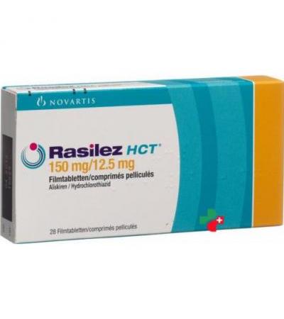 Разилез HCT 150/12.5 мг 28 таблеток покрытых оболочкой
