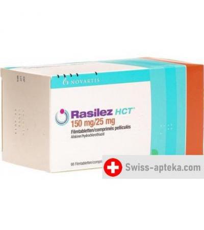 Разилез HCT 150/25 мг 98 таблеток покрытых оболочкой
