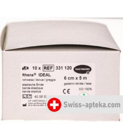 Rhena Ideal эластичный бинт Hautfarben 5мX6см 10 штук