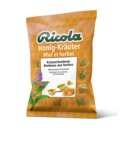 Рикола мёд и травы 125 грамм пакетик
