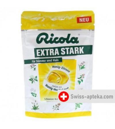 Рикола мёд лимон экстра фортэ 75 грамм пакетик