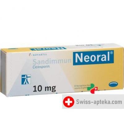 Сандиммун Неорал 10 мг 60 капсул