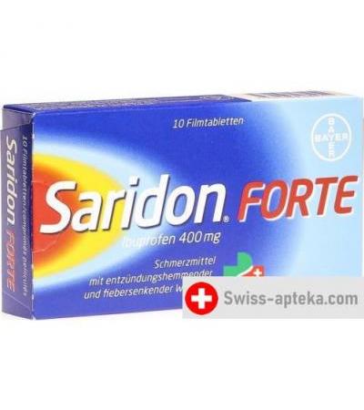 Саридон форте 400 мг 10 таблеток покрытых оболочкой