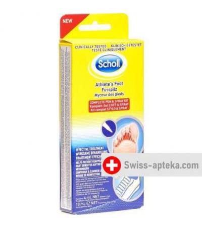 Scholl Fusspilz Komplett Set спрей+stift