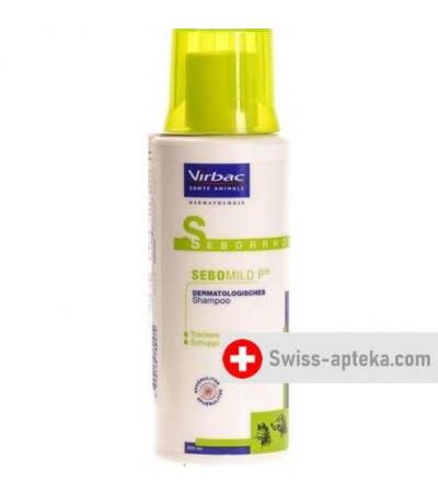Sebomild P шампунь fur Hunde Katzen 200мл