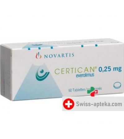 Сертикан 0.25 мг 6 X 10 таблеток