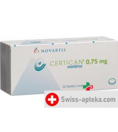 Сертикан 0.75 мг 6 X 10 таблеток