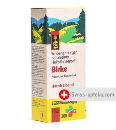 Шёненбергер берёза 200 мл сок