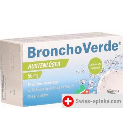 Сидрога 50 мг 10 пакетиков из листьев плюща при мокром кашле
