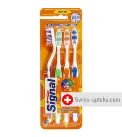 Signal Anti-Plaque Action Family Pack 4 штуки